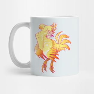 Moogle and Chocobo Sunrise Mug